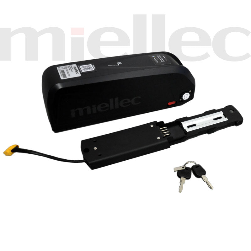 Zestaw: bateria do roweru elektrycznego Ebike - Miellec 48V Hailong G80 - bidonowa + ładowarka 48V 2A XLR